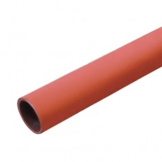 1 1/2" Red Oxide Heavy Plain Ends Mild Steel Pipe (6.5m)