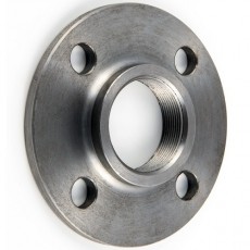 2 1/2" BS10 Table D/E Forged Mild Steel Threaded Flange