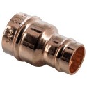 28mm x 15mm Copper Solder Ring Straight Reducing Coupling