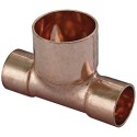 28mm x 35mm Copper End Feed Reducing Tee