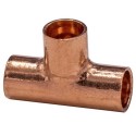 76mm Copper End Feed Equal Tee