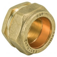 42mm Brass Compression End Cap
