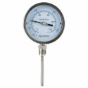 100mm Genebre Art8037 Stainless Steel Bimetal Thermometer (-20 - 60°C Scale)