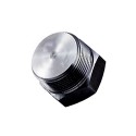 1/8" BSPT Black Carbon Steel Hexagon Head Plug (6000lb)