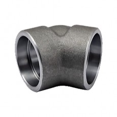 3/4" Socket Weld Black Carbon Steel 45 Degree Elbow (3000lb)
