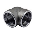 3/8" Socket Weld Black Carbon Steel 90 Degree Elbow (3000lb)