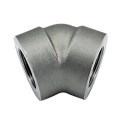 1/2" BSPT Galvanised Carbon Steel 45 Degree Elbow (3000lb)