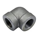 1/2" BSPT Galvanised Carbon Steel 90 Degree Elbow (3000lb)