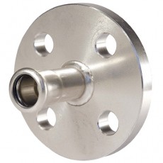 66.7mm x 2 1/2" M-Press Stainless Steel 304 Industry PN16 Flange Adapter