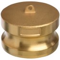 3/4" EcoCam Type DP Brass Male Camlock Dust Plug