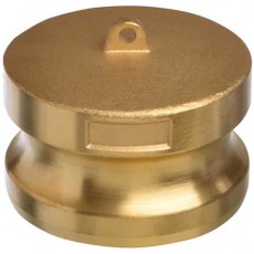 1 1/4" EcoCam Type DP Brass Male Camlock Dust Plug