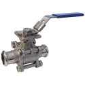 28mm Albion Art994 PRS Stainless Steel 3-Piece Ball Valve (Press Fit)