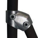 1 1/4" Fastclamp C29G32 Galvanised Adjustable Short Tee (30 - 60°)
