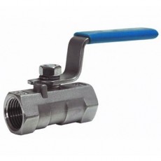 1/2" Genebre Art2002 Reduced Bore Stainless Steel 1-Piece Ball Valve (PN63)