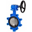 6" Genebre Art5108 Ductile Iron Lugged & Tapped Butterfly Valve (Gearbox Operated)