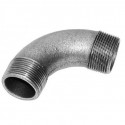 1" Galvanised Malleable Iron Male 90 Degree Bend