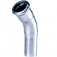 76mm M-Press Carbon Steel Male/Female 45 Degree Bend