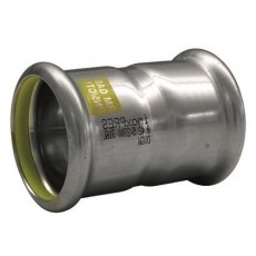 89mm M-Press Stainless Steel Gas Straight Coupling