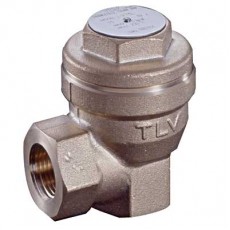 3/4" TLV LA13L Angled Brass Thermostatic Air Vent
