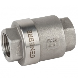Genebre Art2416 stainless steel spring type non-return valve for process steam