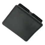 41mm x 41mm Black plastic Unistrut slotted channel end cap