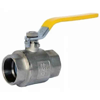 Albion Art40T Art40P Full bore brass ball valve with female BSP threads. WRAS and BS EN 331 gas approved.