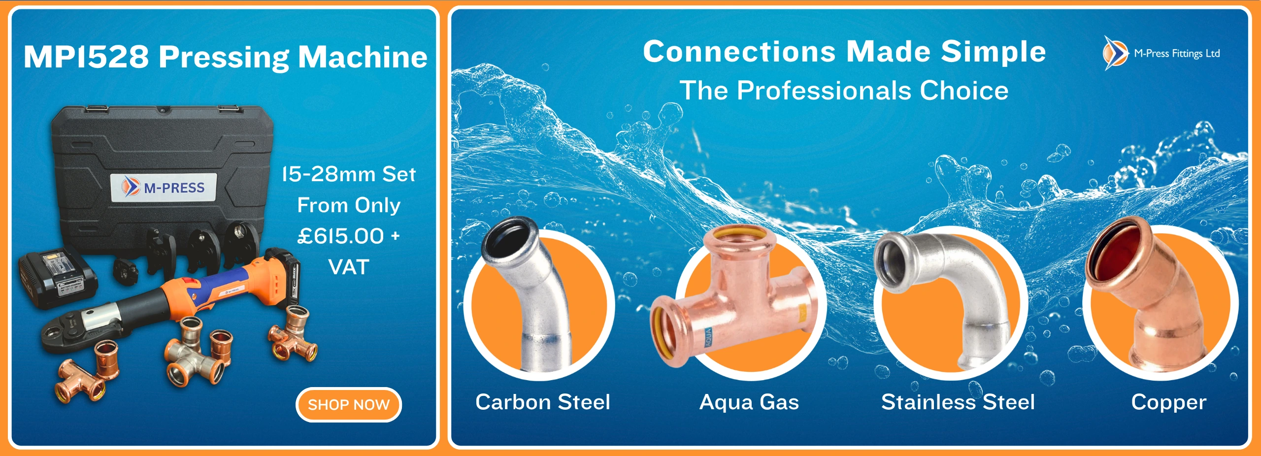 Press fittings, press kit, press tool and press pipe