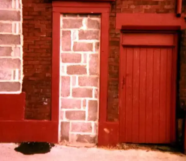 The terraced home of Mary Ann Britland in Ashton-under-Lyne