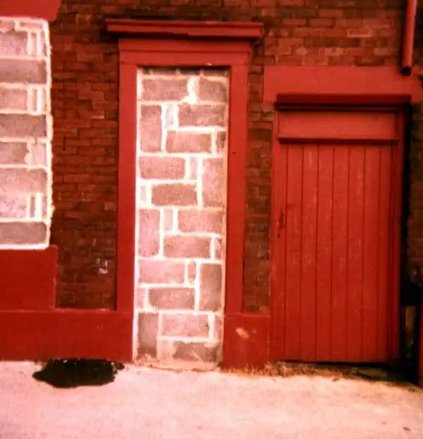 The terraced home of Mary Ann Britland in Ashton-under-Lyne