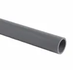 ABS Plastic pipe with plain ends. 5-6m lengths, various wall thicknesses available.