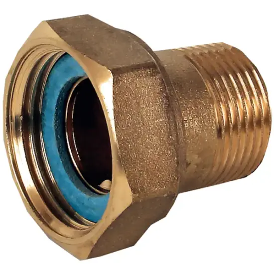 Albion Art20C Brass union tail gasket pieces for Art20C pressure independent control valve.