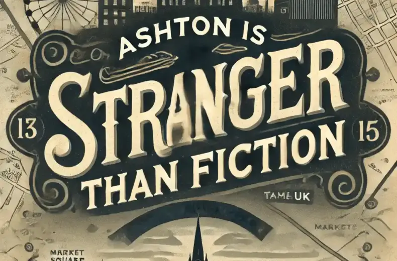 The logo image for our Ashton is Stranger Than Fiction series.