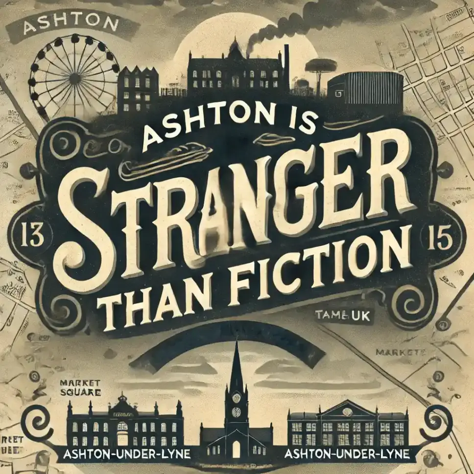 The logo image for our Ashton is Stranger Than Fiction series.
