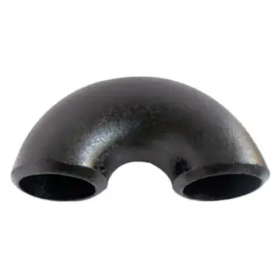 ASME B16.9 Carbon steel Sch40 butt weld 180 degree return bend, short radius.