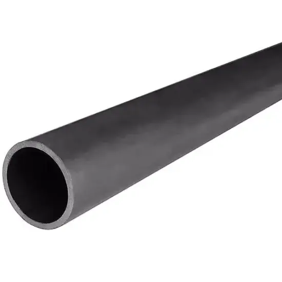 ASTM A106 Grade B Hot finished seamless carbon steel pipe, available in Sch40 or Sch80 wall thicknesses.