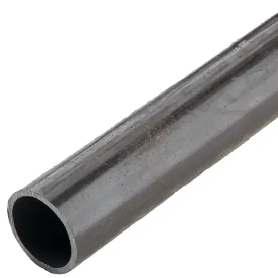 BS EN 10255 black (self colour) mild steel welded pipe with plain ends