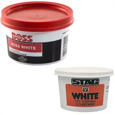Boss Stag white jointing compounds