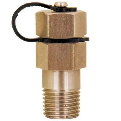 Male BSP Threaded brass binder test point