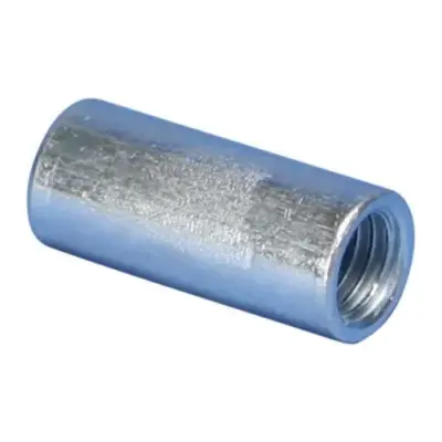 Caddy BZP Steel round female BSP threaded rod connector