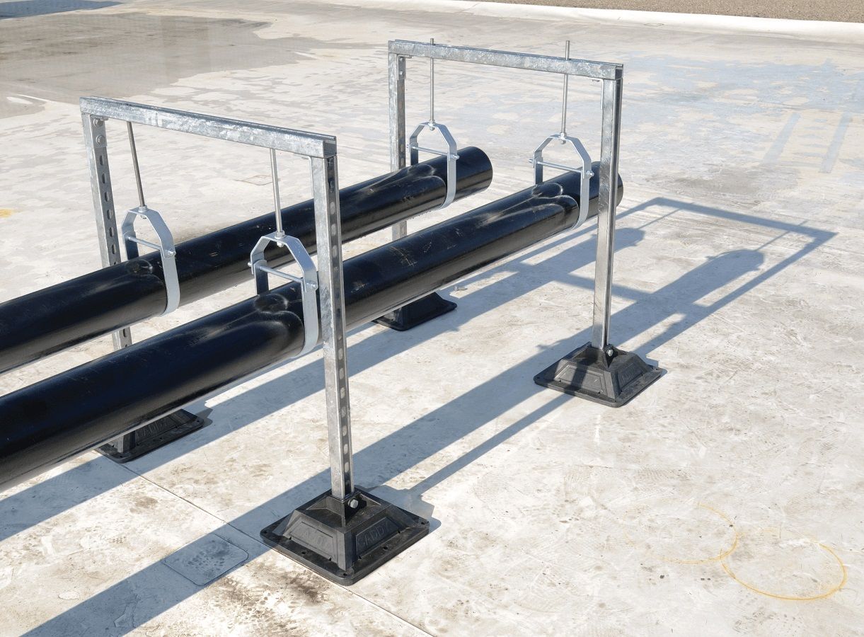 CADDY® Pyramid Pipe & Equipment Supports From Besseges (VTF) Ltd