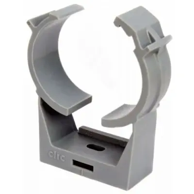 Small diameter CLIC plastic pipe clip