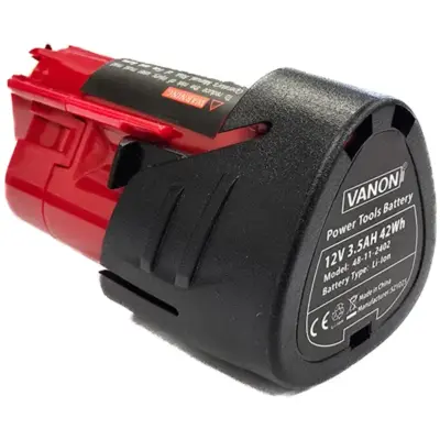 VANON 12V Lithium-ion battery, compatible with NovoPress ACO103 pressing machine.