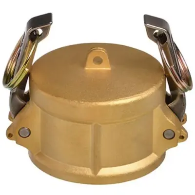 Ecocam Brass part DC female camlock dust cap.