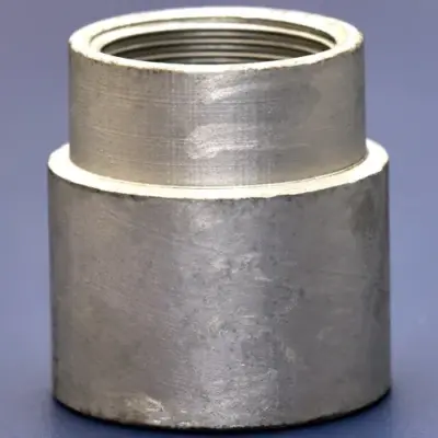 BS EN 10241 Galvanised Mild steel reducing socket, female BSP threaded