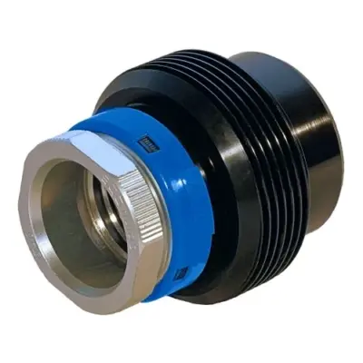 EQOair aluminium push fit reducing coupling for compressed air. NBR seal, SS304 clamp rings and PN16 rated.