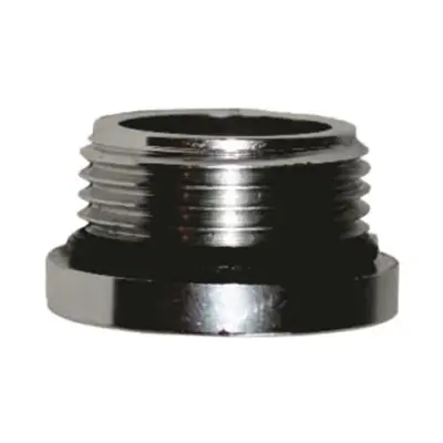 EQOair aluminium male BSP threaded plug with PN70 pressure rating.