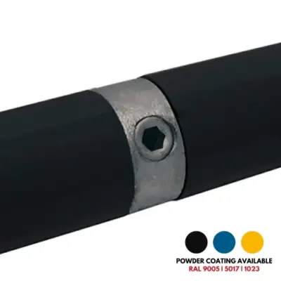 FastClamp C01 Galvanised internal expanding connector for handrails.