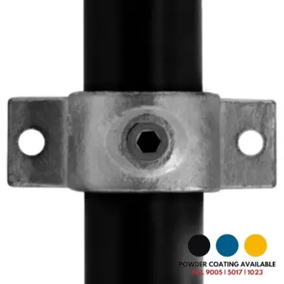 FastClamp C200 Galvanised double fixing bracket for handrails.