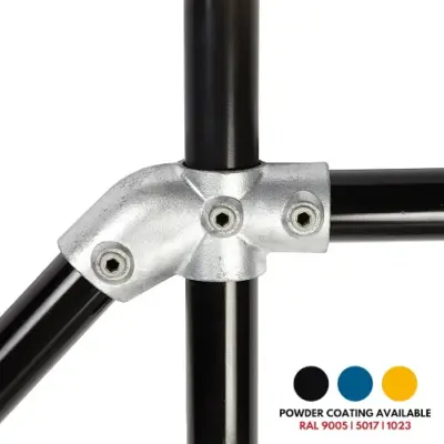 FastClamp C221 Galvanised level to sloping cross for handrails.