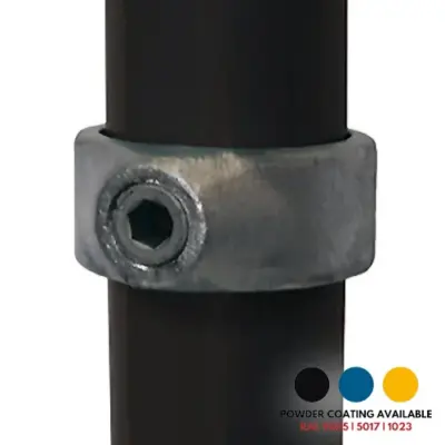 FastClamp C30 Galvanised collar for handrails.